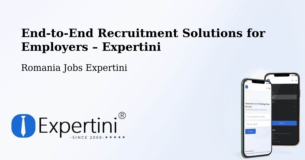 Recruitment Solutions for Employers – Spanţov - Spanţov, Romania Jobs Expertini
