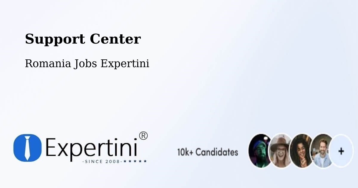 Support Services – Spanţov - Romania Jobs Expertini