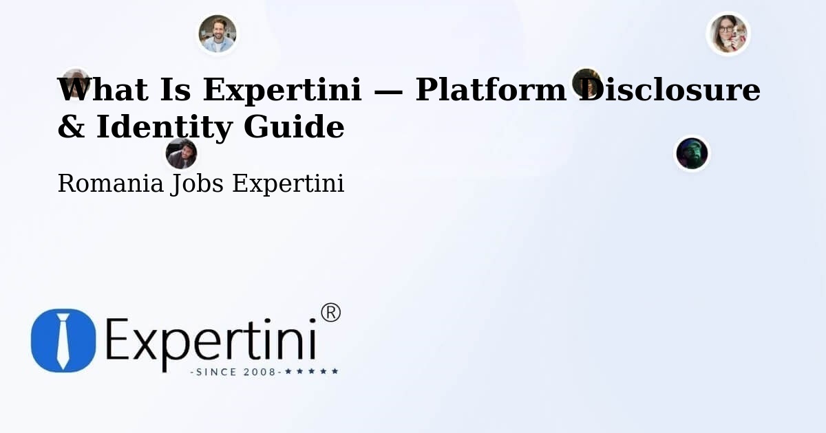 What Is Expertini — Platform Disclosure & Identity Guide – Spanţov